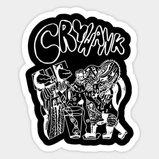 Crywank 5 Sticker